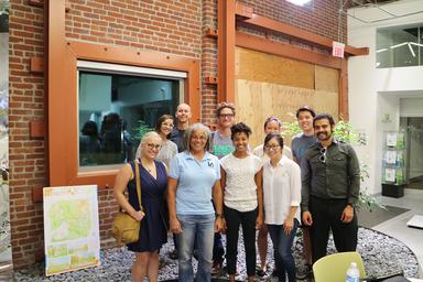 The Food Oasis team at La Kretz Innovation Campus